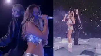 Karol G y Greg González en la presentación de “Después de ti”. Karol G sorprende con el lanzamiento de 'Después de ti' junto a Greg González