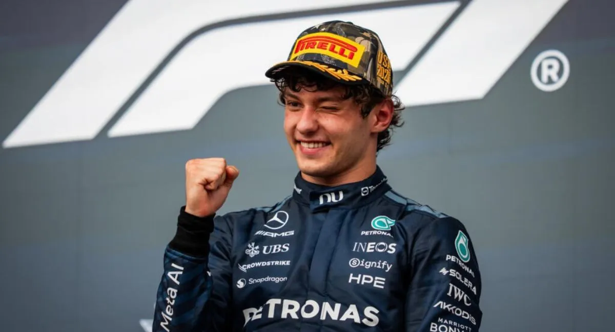 Kimi Antonelli ¿A qué hora y en dónde ver en Colombia el posible título de Kimi Antonelli en el GP de México?