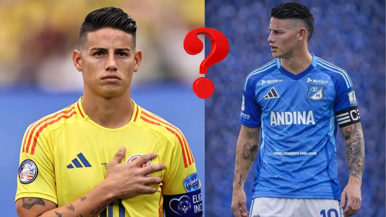 La cuenta regresiva de James Rodríguez. El reloj del Mundial aprieta a James Rodríguez: Millonarios, MLS y una decisión clave