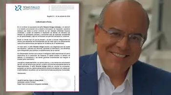La defensa de Ricardo Orrego se pronunció sobre la imputación que anunció la Fiscalía Defensa de Ricardo Orrego insiste en su inocencia: 'Eviten conclusiones anticipadas'