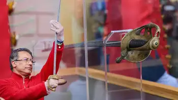 La espada de Bolívar regresó a la Quinta tras salir de la Casa de Nariño. Video | La espada de Bolívar dejó la Casa de Nariño: así fue la ceremonia que encabezó Petro