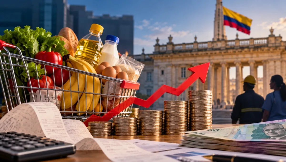 La inflación en Colombia alcanzó 6,29% anual en septiembre de 2026. Inflación en Colombia no da tregua: llegó a 6,29 % en septiembre de 2026