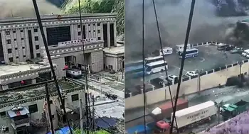 La inundación que ya había golpeado al Puerto de Gyirong en 2025 La inundación que ya había golpeado al Puerto de Gyirong en 2025: ¿un aviso de la avalancha de 2026?