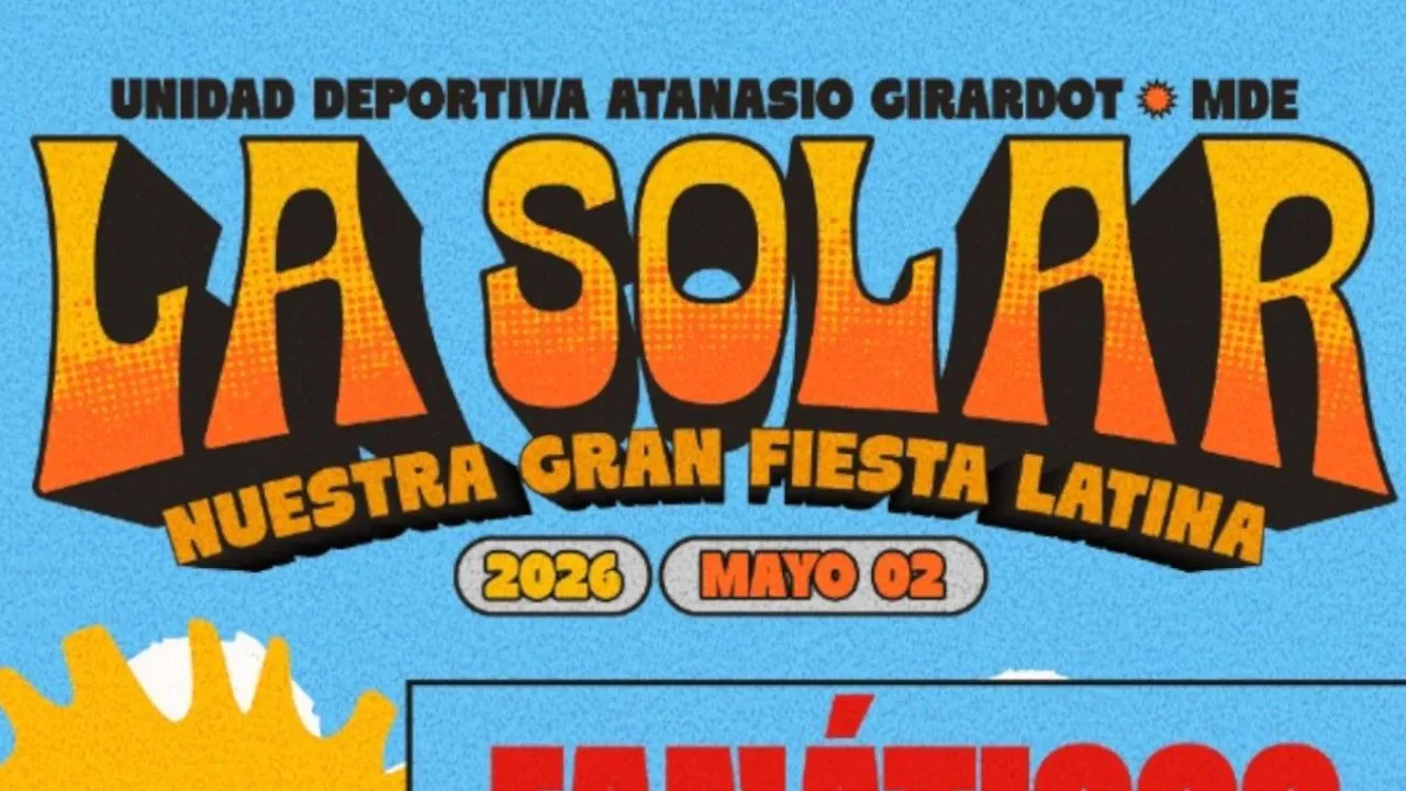 La Solar 2026 en el Atanasio Girardot. La Solar 2026 confirma nueva sede en Medellín y más de 40 artistas para un festival urbano único
