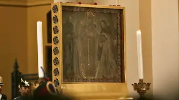La Virgen de Nuestra Señora del Rosario de Chiquinquirá, patrona de Colombia, en Boyacá. ¿Habrá festivo en julio en Colombia? Dos demandas buscan tumbar el nuevo día de descanso