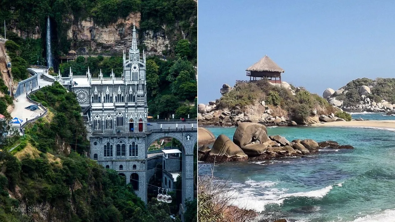 Las dos maravillas colombianas que pelean por ser el mejor destino turístico Dos maravillas colombianas buscan ser las joyas turísticas de Sudamérica: así puede votar por ellas