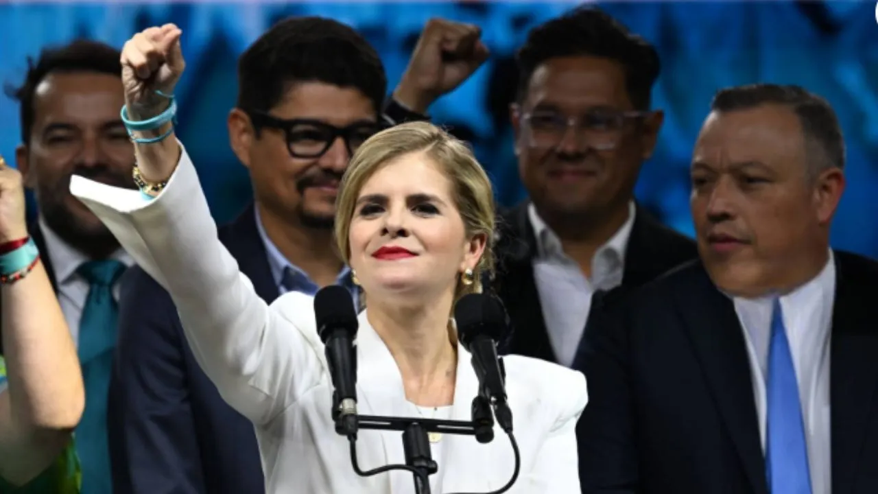Laura Fernández celebra su victoria en primera vuelta. Laura Fernández, con respaldo de Trump, ganó la presidencia de Costa Rica en primera vuelta