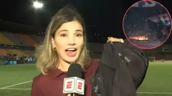 Lilly Nascimento Periodista brasileña relató el terror que le hizo vivir la hinchada del DIM en el Atanasio Girardot
