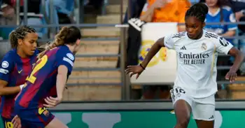 Linda Caicedo fue la goleadora de Real Madrid en el clásico contra Barcelona. Golazos de Linda Caicedo no le alcanzan a Real Madrid en la Champions frente a Barcelona
