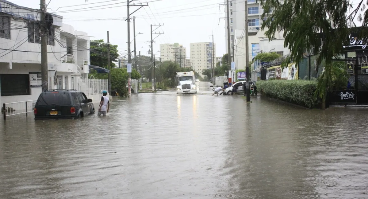 Lluvia. Lluvias en el Caribe: inundaciones y desbordamientos se registraron en municipios de la región