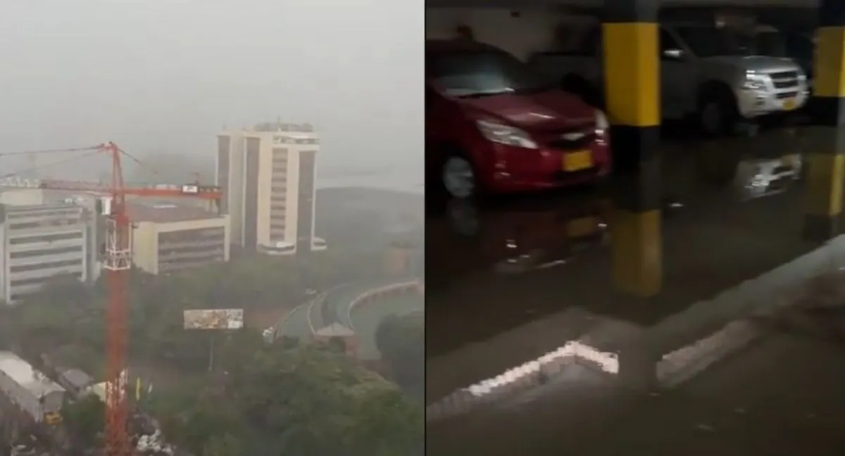 Lluvias hoy en Medellín Tenebroso aguacero hoy en Medellín: videos fuertes lluvias, inundaciones y vendaval