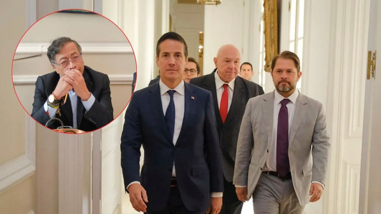 Los senadores estadounidenses Bernie Moreno y Rubén Gallego en Casa de Nariño Relaciones con EE.UU. dependen de la erradicación: senadores