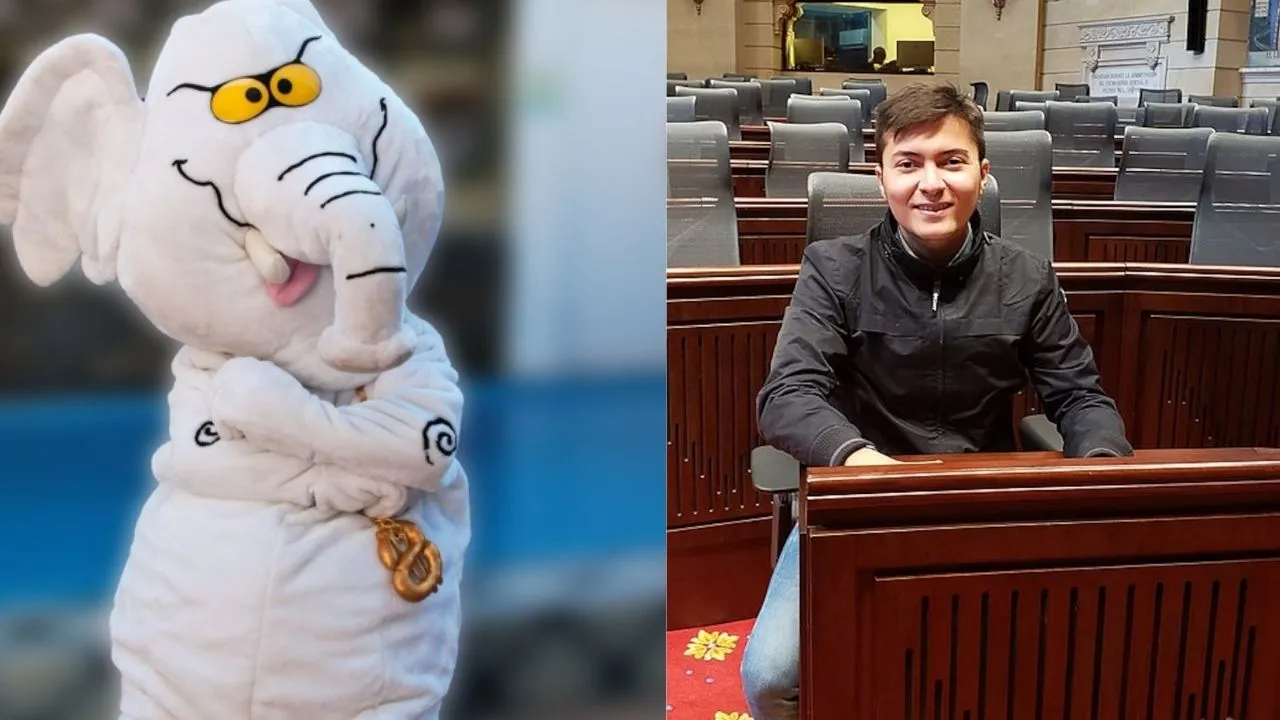 Luis Carlos Rúa, conocido como 'Elefante Blanco', logró una curul en el Senado. ¿Quién es el 'Elefante Blanco', el activista que pasó de denunciar obras inconclusas al Senado?