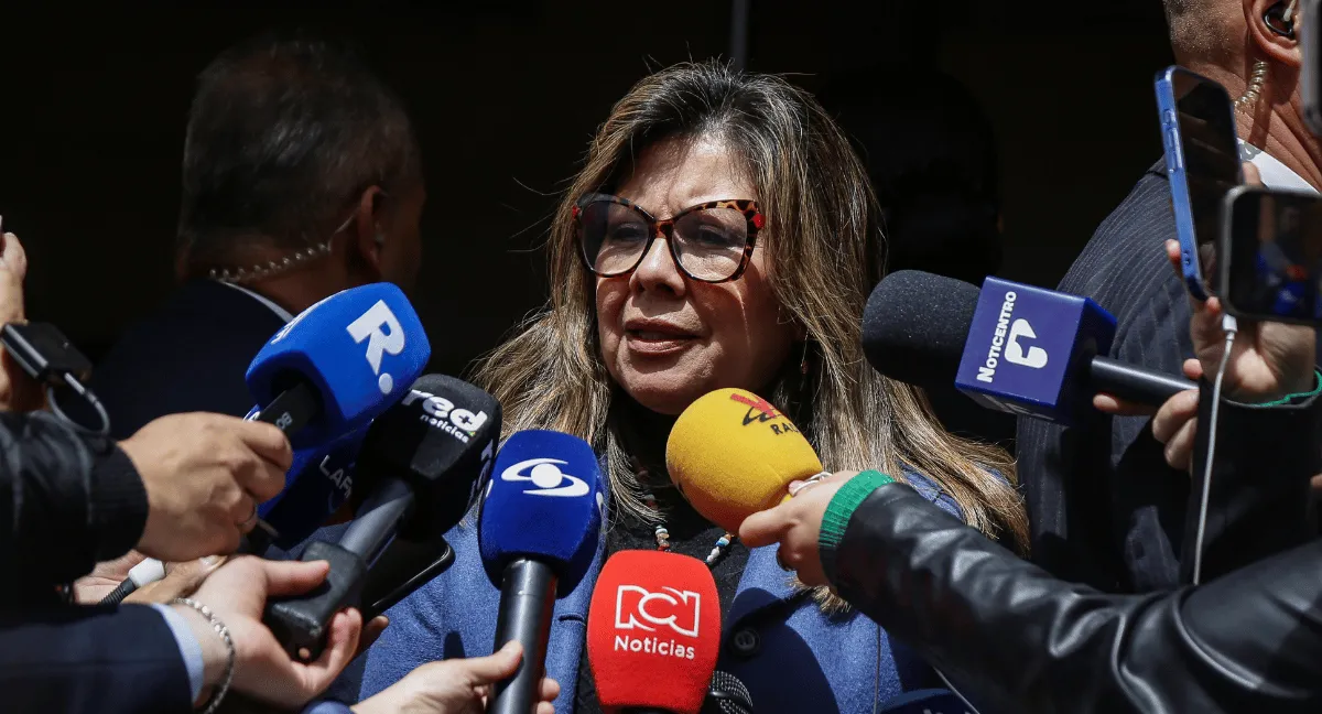 Luz Adriana Camargo, fiscal general, dijo que la paz total de Petro no fue exitosa. Luz Adriana Camargo dice que la paz total de Petro no fue exitosa y admite fallas en el caso Ungrd
