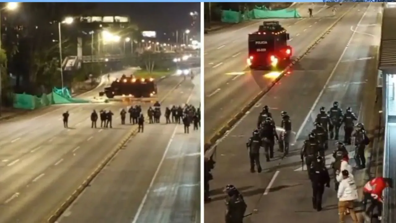 Manifestaciones Desvíos y contraflujo en TransMilenio: manifestaciones afectan movilidad en la NQS