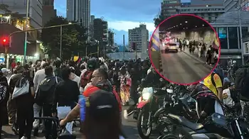 Manifestaciones hoy en Bogotá TransMilenio Manifestaciones hoy en Bogotá tras elecciones: estaciones de TransMilenio cerradas