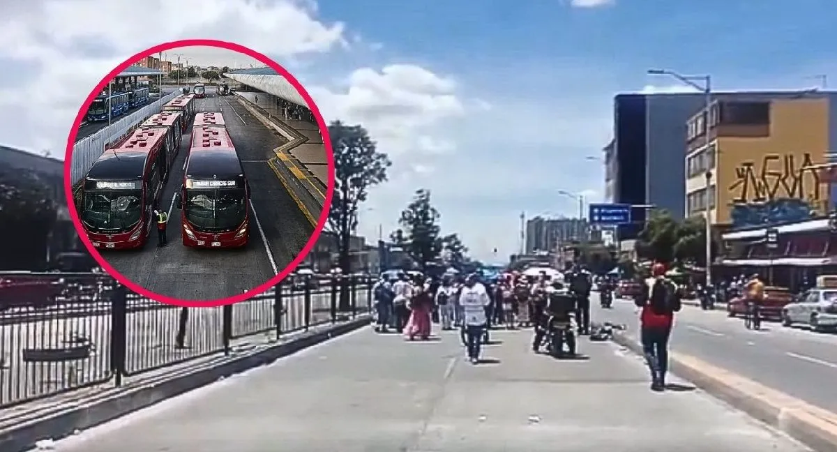 Manifestaciones hoy TransMilenio 🔴 En vivo | Protestas hoy martes en Bogotá afectan TransMilenio; hay varias estaciones cerradas