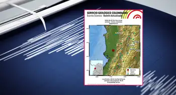 Mapa del Servicio Geológico Colombiano sobre temblor de magnitud 4.4 en Istmina, Chocó. Temblor de magnitud 4.4 se registró en Istmina, Chocó, este viernes 18 de septiembre