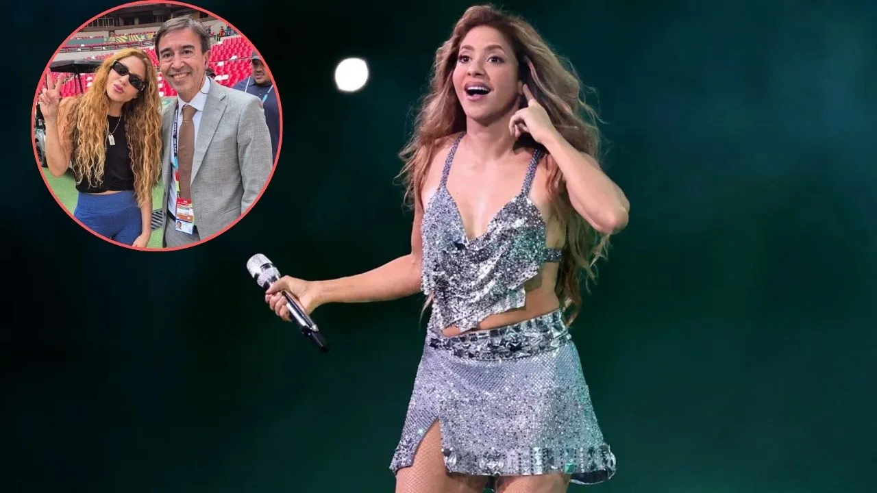 Marcelo Benedetto Video | ‘Para qué te traje’: periodista argentino dejó tirada la transmisión por foto con Shakira