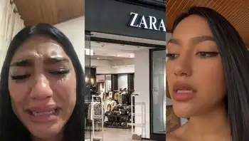 María Alejandra Rojas, trabajadora de Zara que denunció lo ocurrido en Unicentro. Ella es María Alejandra Rojas, la joven trabajadora de Zara que denunció que la dejaron descalza