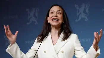 María Corina Machado en Oslo tras recibir el Nobel de la Paz. María Corina Machado promete volver a Venezuela y asegura que la “tiranía” caerá pronto