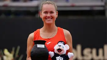 Marie Bouzkova Marie Bouzkova ratificó su condición de favorita se coronó campeona del WTA de Bogotá