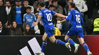 Martín Satriano Golpe Real: Getafe, con un golazo, dejó en blanco al Madrid en el Bernabéu