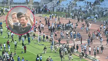 Messi Calcuta En disturbios terminó visita de Messi a estadio en Calcuta, India, esto se sabe