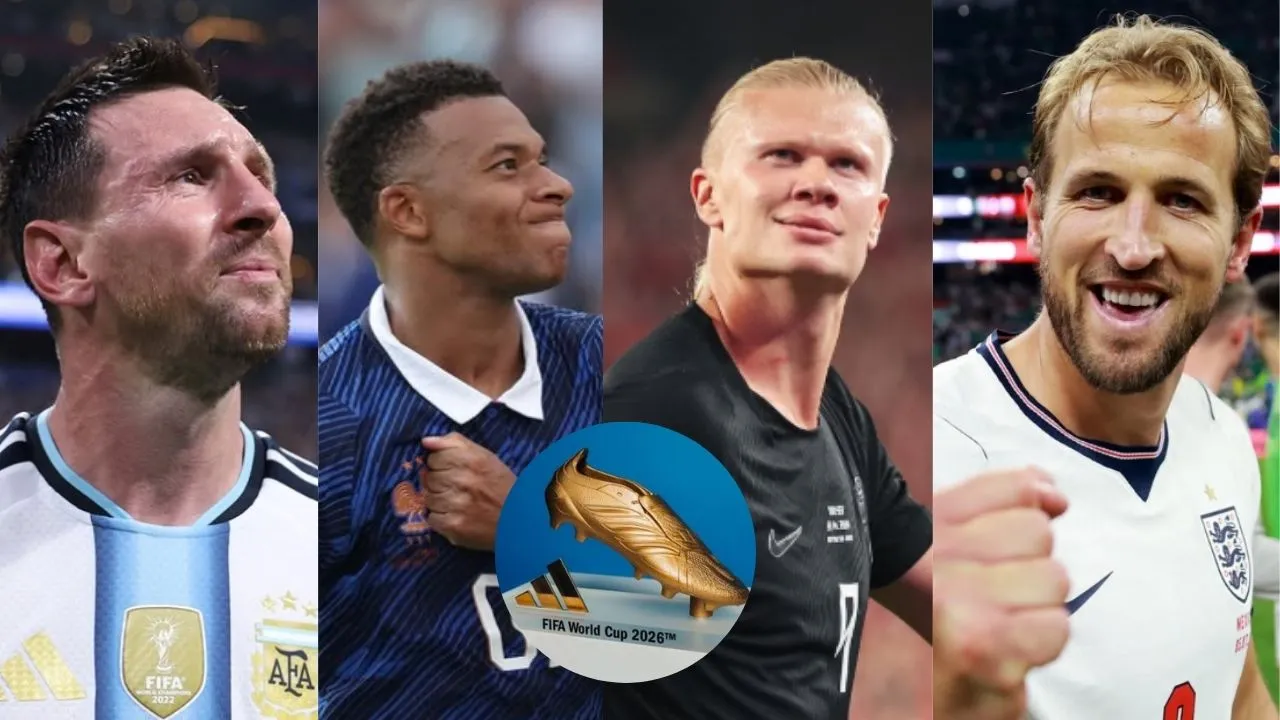 Messi, Mbappé, Haaland o Kane: ¿Quién ganará el Botín de Oro del Mundial 2026? Messi, Mbappé, Haaland o Kane: así se definirá el Botín de Oro del Mundial 2026