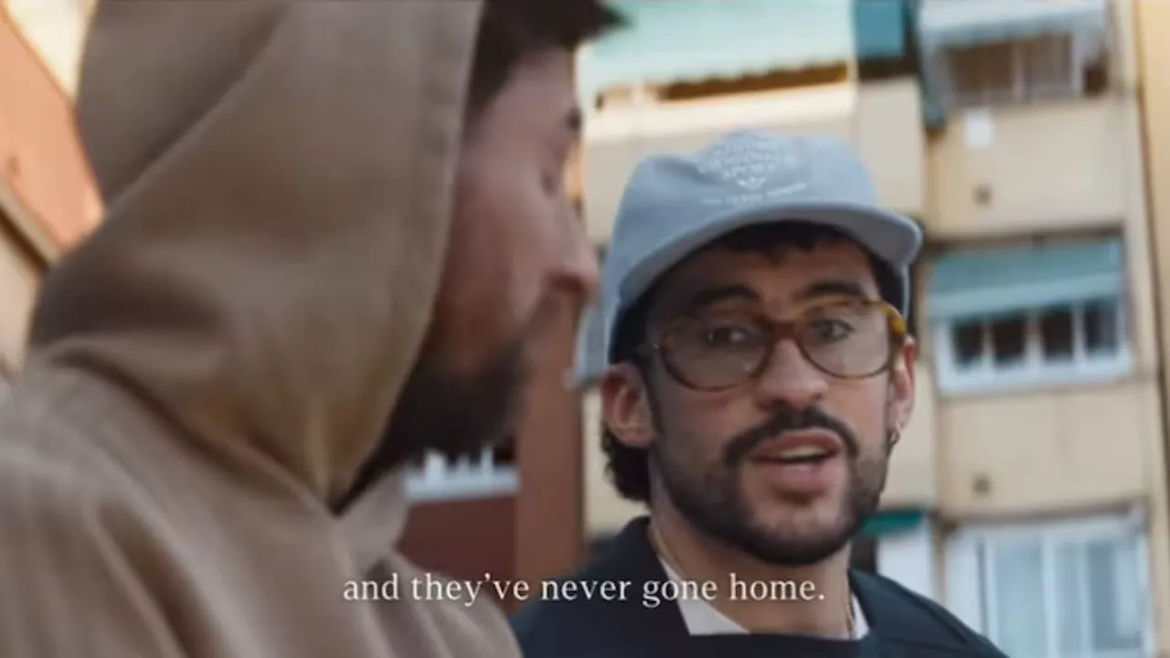 Messi y Bad Bunny. Puro cine | La tremenda producción con Messi, Bad Bunny y Chalamet: video