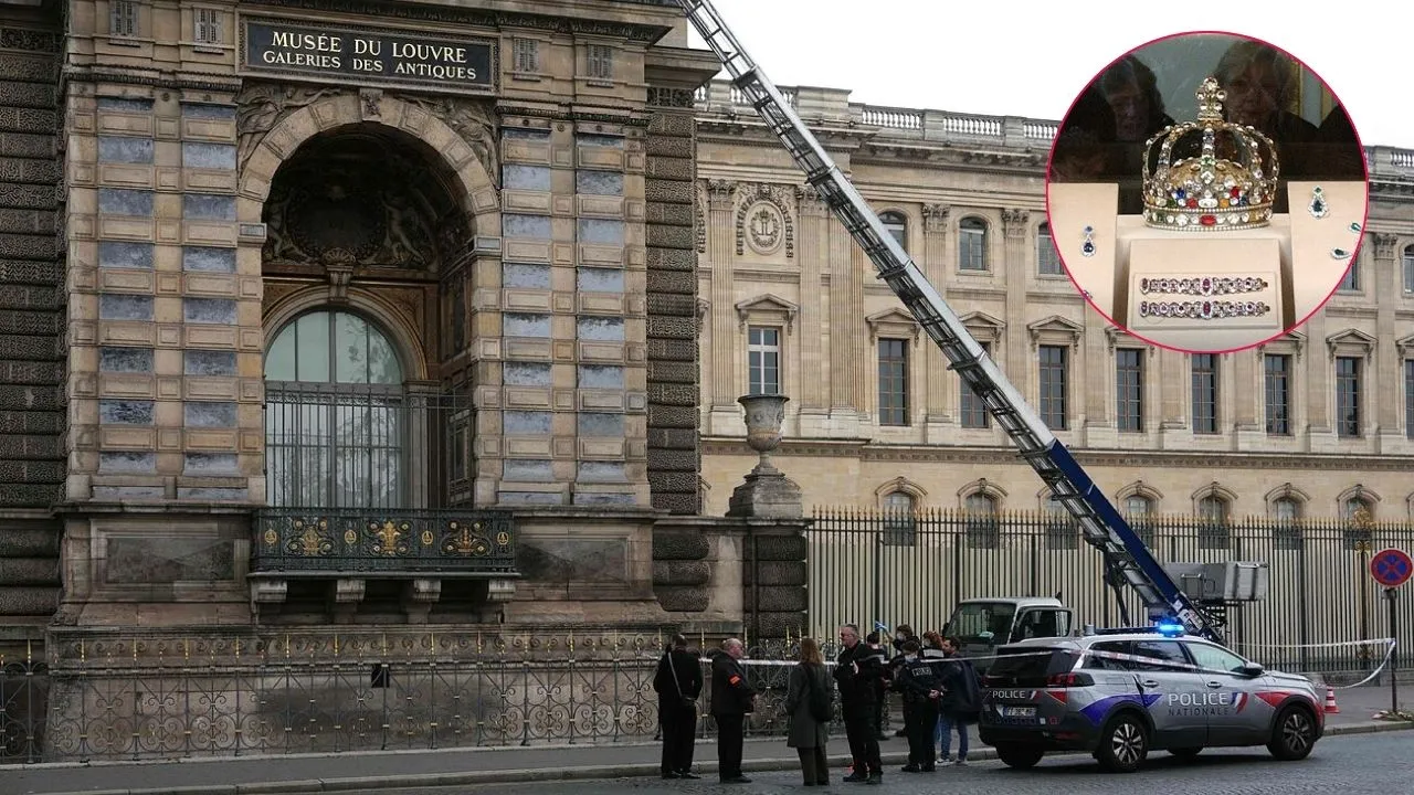 Millonario robo en el Museo de Louvre Millonario robo en el Museo del Louvre: ladrones se llevaron varias joyas en siete minutos