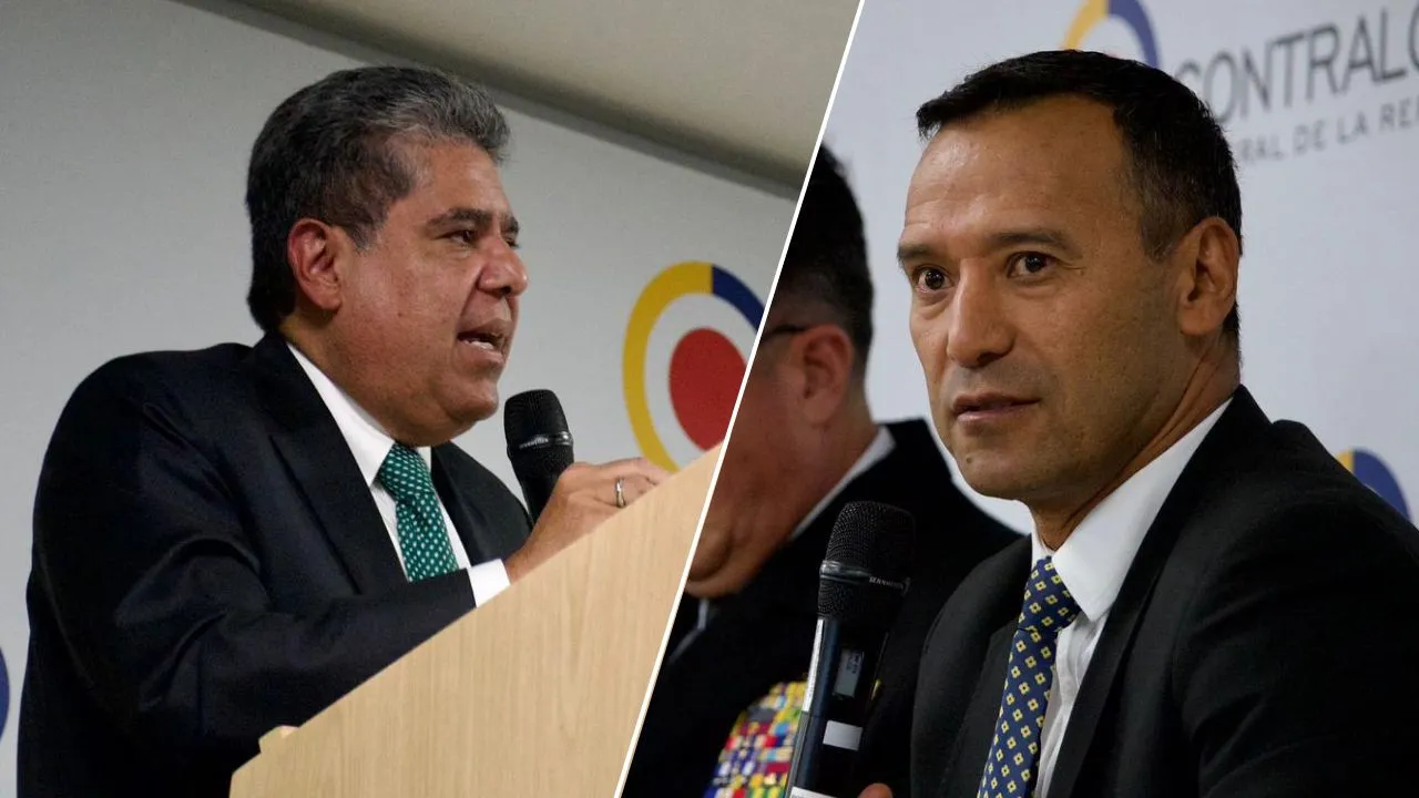 Ministro de defensa Pedro Sanchez y contralor general Carlos Rodríguez En riesgo la seguridad del país: Contraloría prende las alarmas por falta de inversión tecnológica