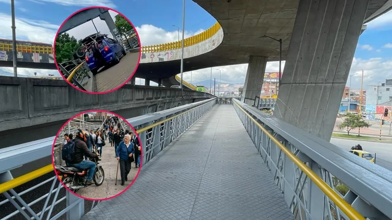 Multa por conducir un carro o moto en un puente peatonal en Colombia ¿Cuál es la multa que debe pagar un conductor por subir su carro o moto a un puente peatonal?