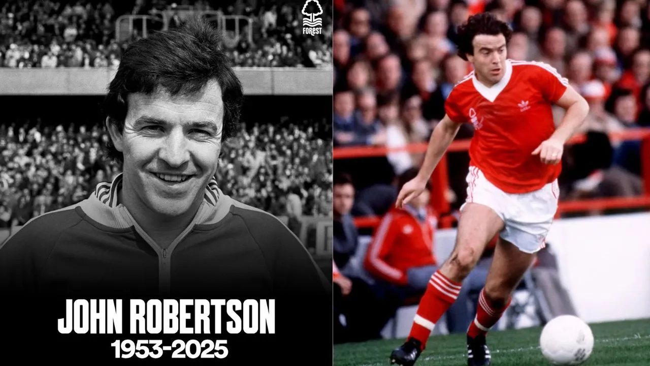 Murió John Robertson, leyenda eterna del Nottingham Forest. Murió John Robertson, el ‘Picasso del fútbol’ que pintó las noches eternas del Nottingham Forest