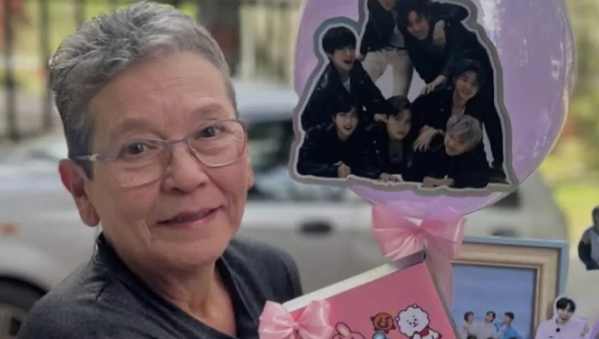 Nahzlly, la ‘Abuela Army’ de 65 años que cumplió su sueño con BTS. ¿Quién es Nahzlly Betancour, la ‘Abuela Army’ de 65 años que cumplió su sueño de ver a BTS en Bogotá