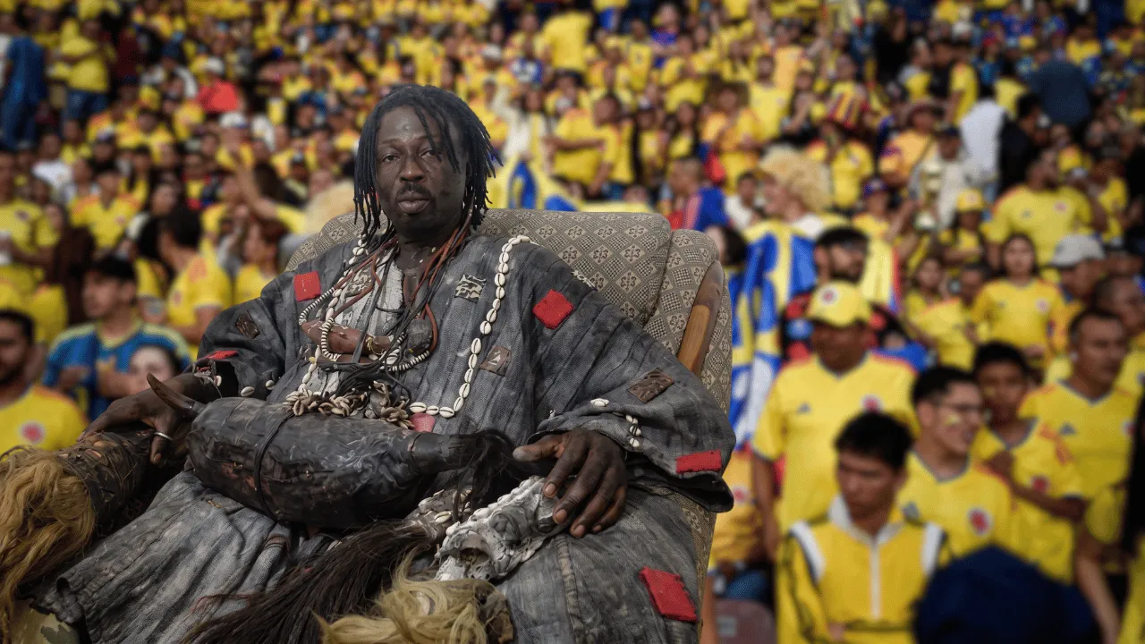 Nana Kwaku Bonsam, el "brujo" de Ghana viral en el Mundial 2026, rival de Colombia. ¿Brujería contra la 'Tricolor'? El "brujo" de Ghana que tiene con los pelos de punta a los hinchas