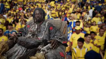 Nana Kwaku Bonsam, el "brujo" de Ghana viral en el Mundial 2026, rival de Colombia. ¿Brujería contra la 'Tricolor'? El "brujo" de Ghana que tiene con los pelos de punta a los hinchas