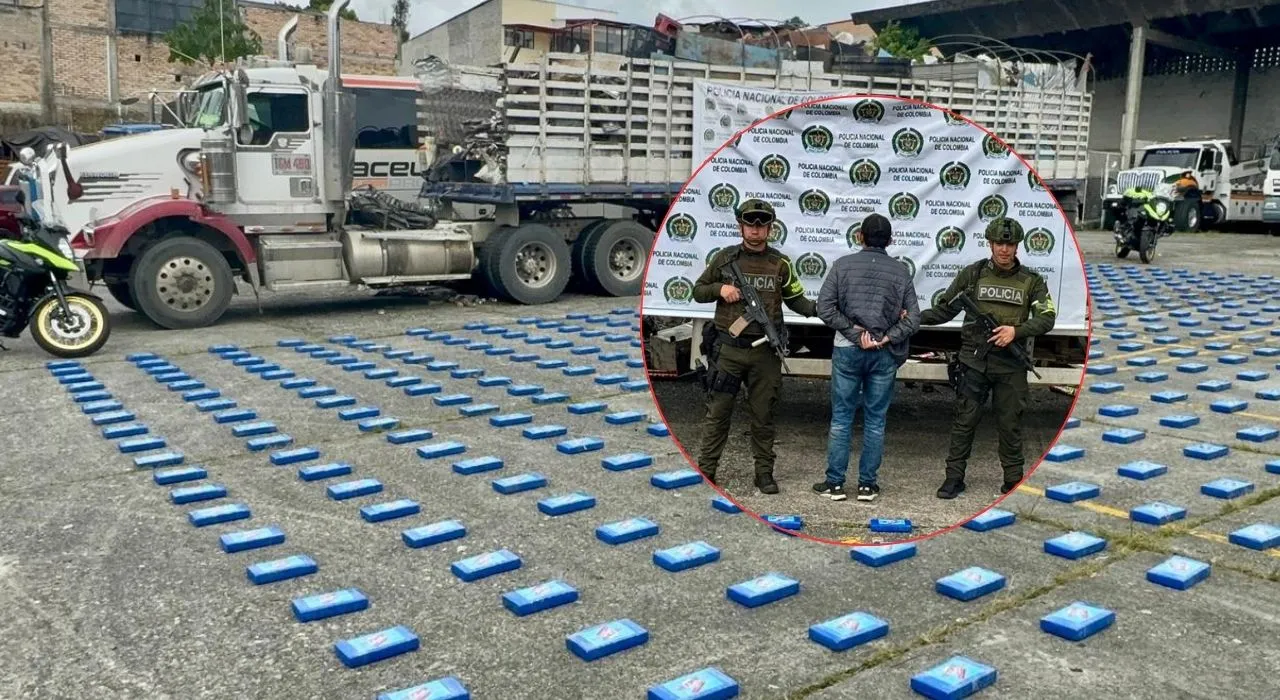 Narcotractomula Cae 'narcotractomula' en carreteras del departamento del Cauca