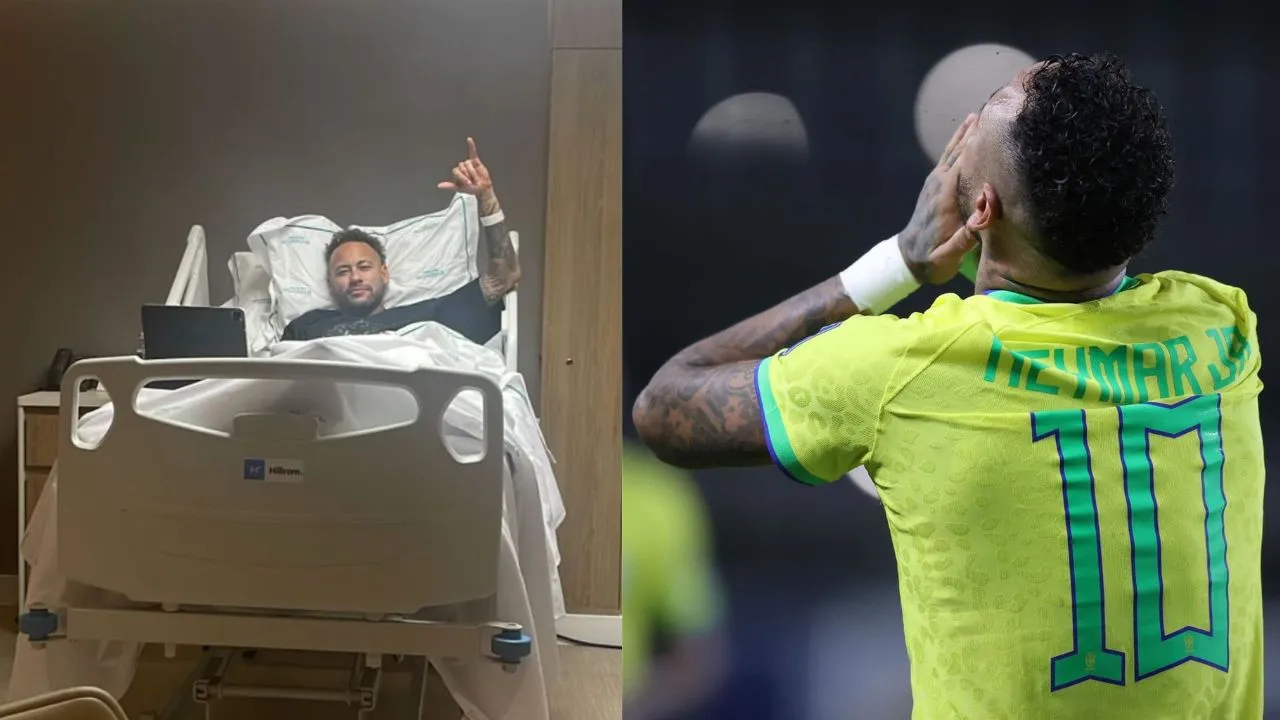 Neymar, operado y con la mira fija en el Mundial 2026. Neymar recibirá el 2026 en muletas: Fue operado, pero no renuncia al sueño del Mundial