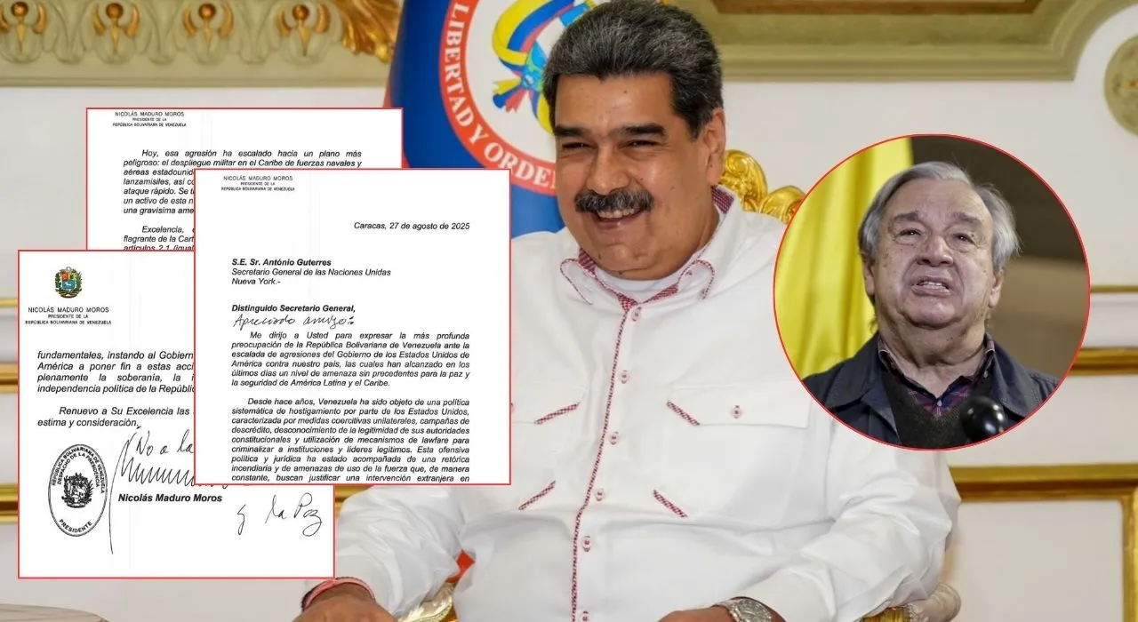 Nicolás Maduro envía carta a ONU Maduro se siente amenazado por EE. UU. y envía carta a secretario general de la ONU