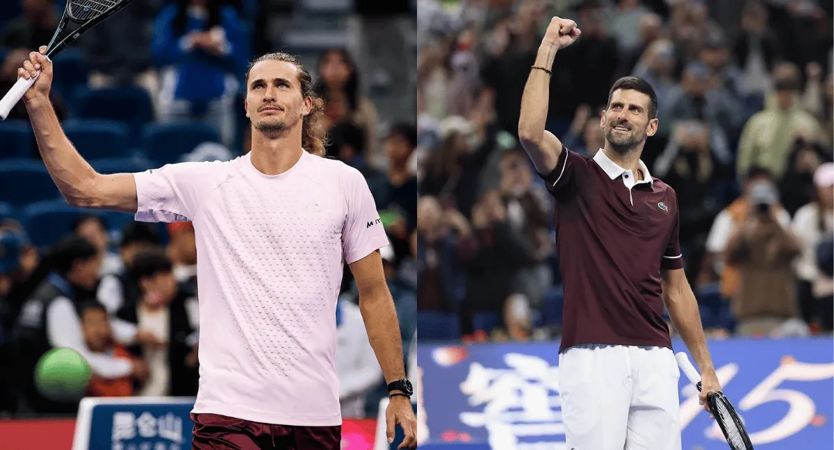 Novak Djokovic venció a Alexander Zverev en el Abierto de China, en Pekín. Djokovic le ganó a Zverev en Pekín y llegó a 32 victorias seguidas, una más que el récord de Nadal