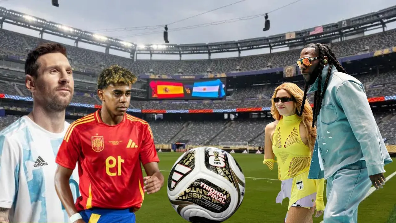 Nueva Jersey recibirá la final entre Argentina y España, show encabezado por Shakira. ¿A qué hora es el show de la final del Mundial 2026? Horario, artistas y cómo verlo en vivo