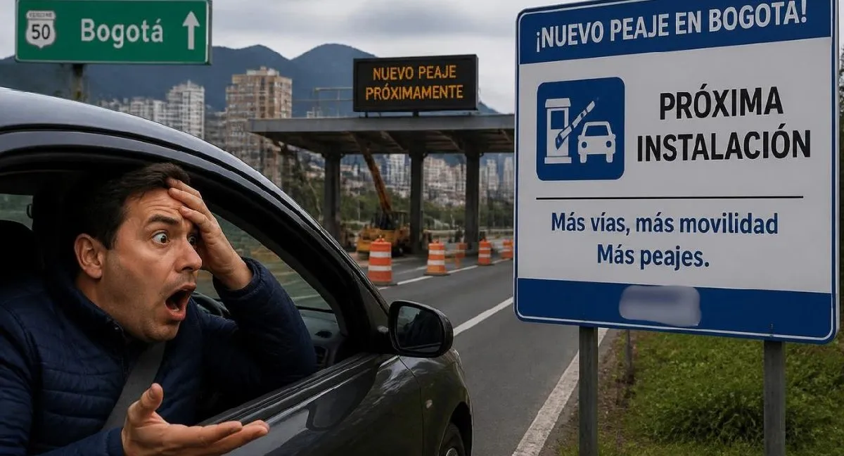 Nuevo peaje en Bogotá Pilas, conductores: confirman nuevo peaje dentro de Bogotá, ¿dónde quedará y cuánto costará?