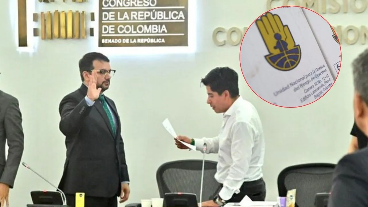 Nuevo presidente de la Comisión Primera del Senado, Julio Elias Chagüi. Nuevo presidente de comisión clave en el Senado estaría salpicado en lío de la Ungrd