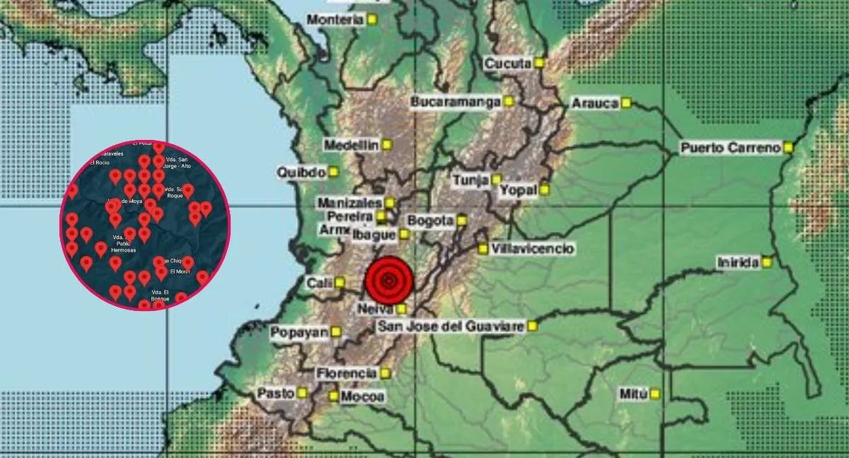 Nuevo temblor en Chaparral hoy 22 de septiembre 🔴 En vivo | Nuevos temblores hoy 22 de septiembre en Chaparral: uno fue de 4.3, esto dice el SGC