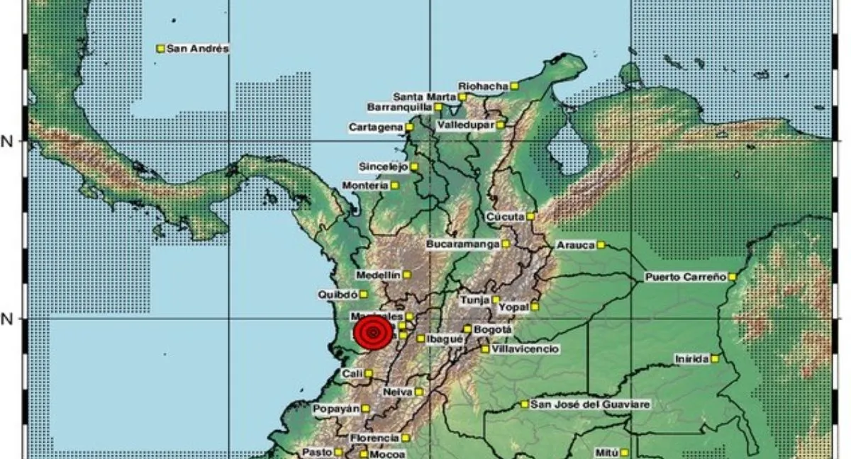 Nuevo temblor hoy en Chocó 11 de agosto Nuevo temblor hoy 11 de agosto en Chocó: epicentro, magnitud y réplicas