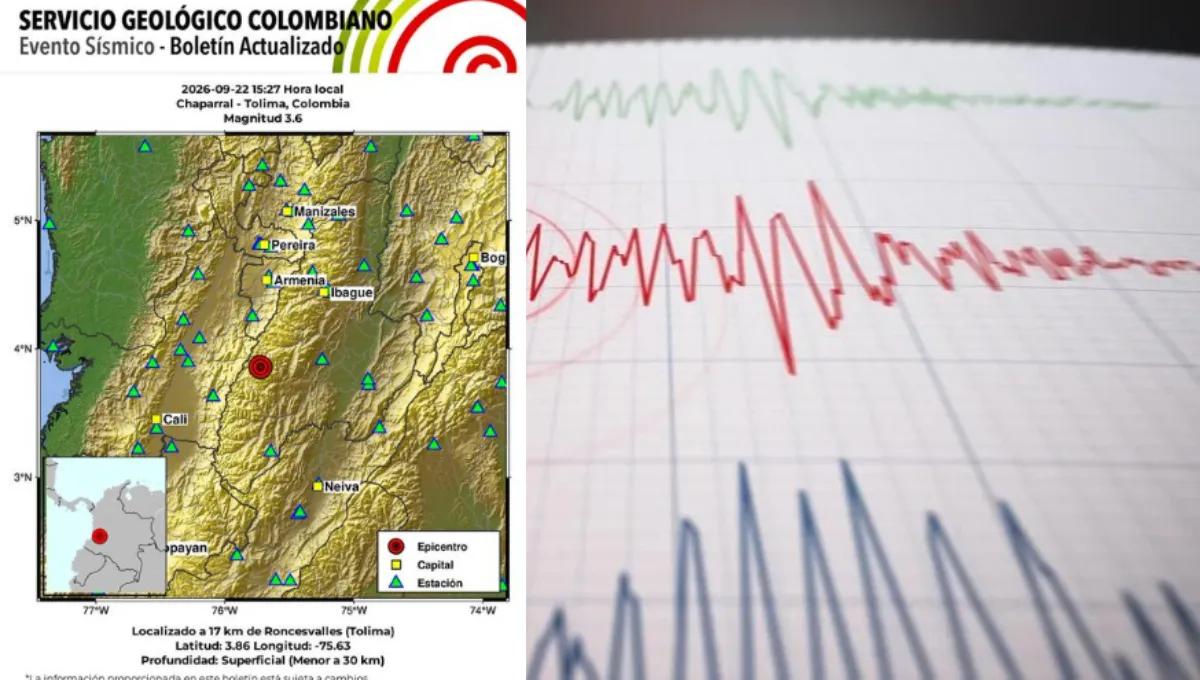 Nuevos sismos fueron reportados en Ataco y Chaparral, Tolima. 🔴 En vivo | Temblor hoy en Colombia: sismos sacudieron Ataco y Chaparral; magnitud y profundidad