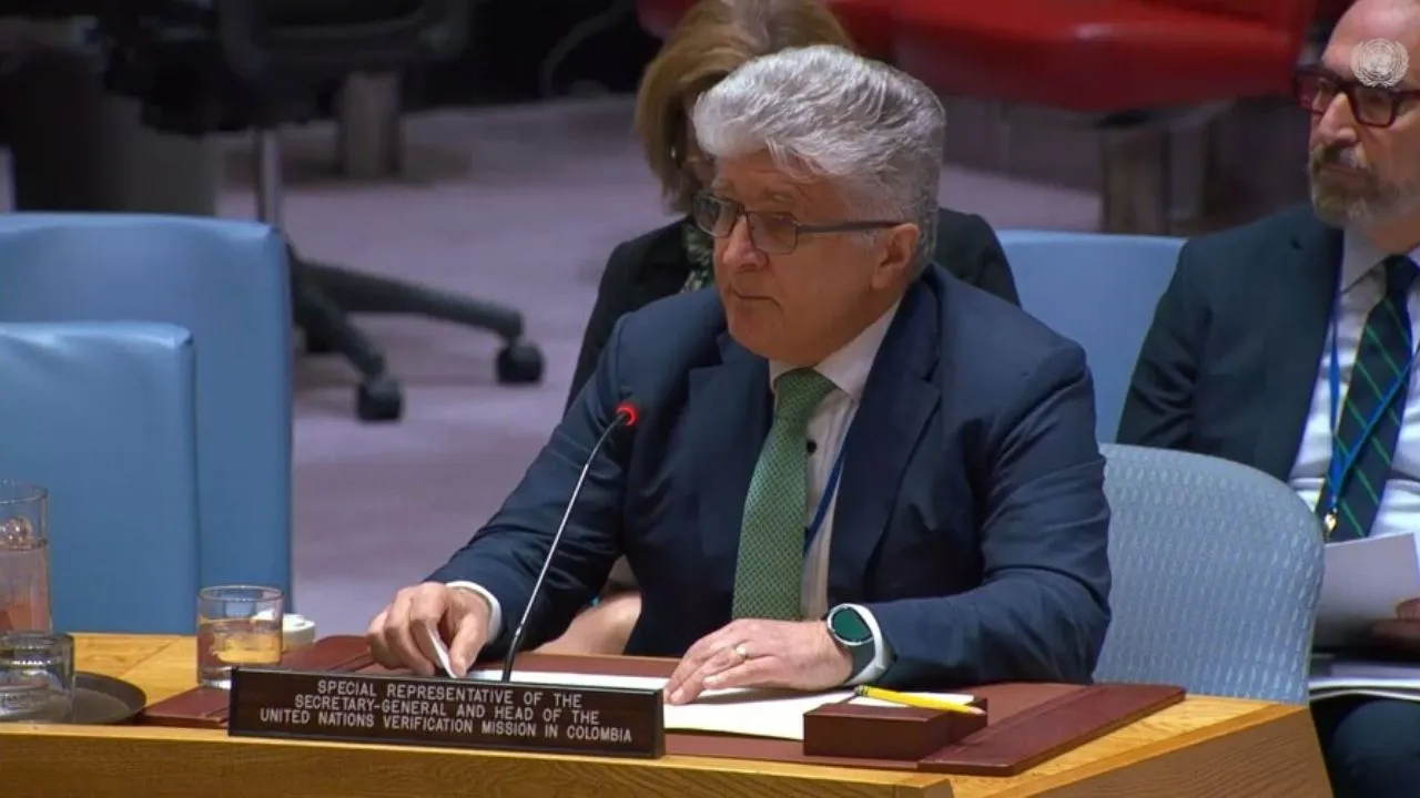 ONU consejo de seguridad. La ONU pidió al próximo gobierno mantener el proceso de paz