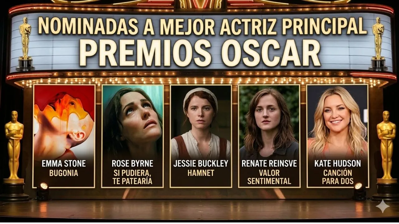 Óscar 2026: cinco actrices compiten por la gran estatuilla Óscar 2026: ¿quiénes son las nominadas a mejor actriz y por qué dominan la carrera?