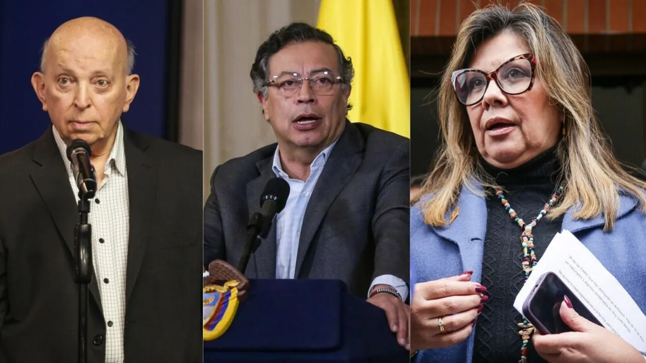Otty Patiño, Gustavo Petro y Luz Adriana Camargo. Otty Patiño vs. la fiscal Luz Adriana Camargo por no suspender órdenes de captura del Clan del Golfo